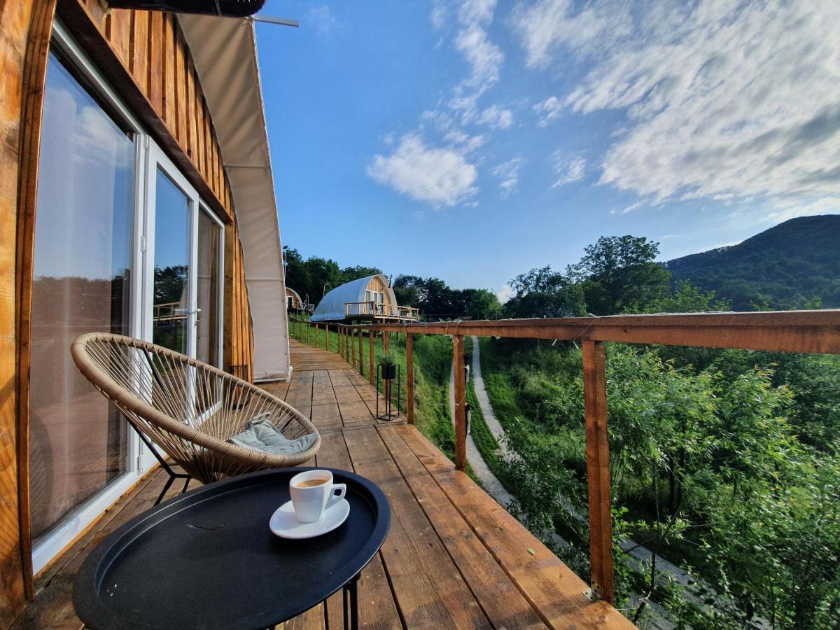 Hotel Sunrise Glamping Retreat Galesu Exterior foto