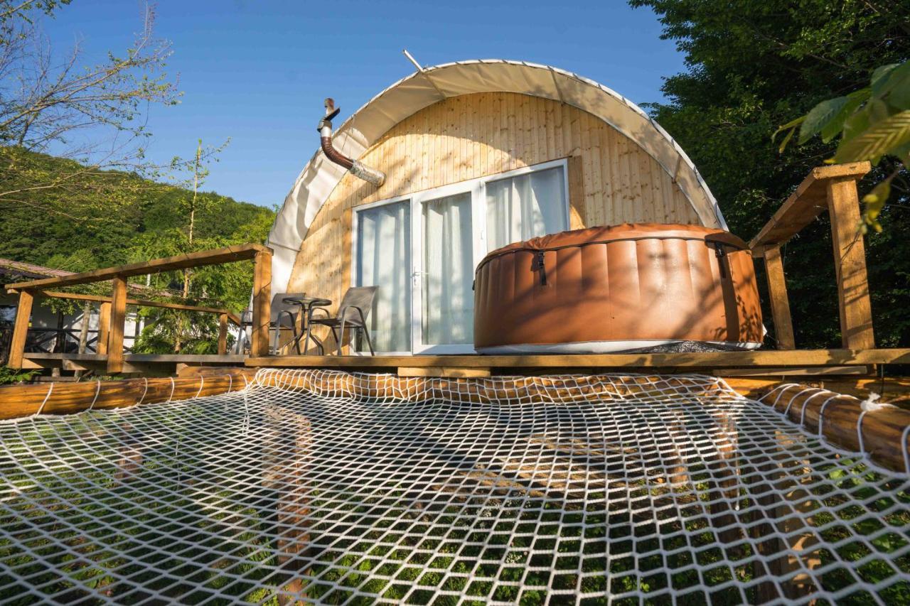 Hotel Sunrise Glamping Retreat Galesu Exterior foto